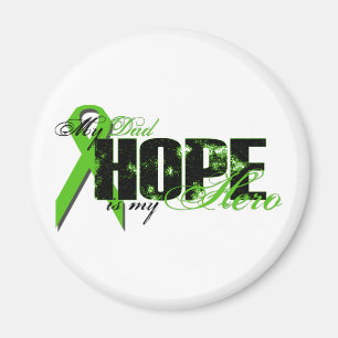 Dad My Hero - Lymphoma Hope Magnet