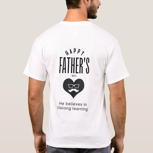 Dad: My Safe Place T-Shirt (Back)