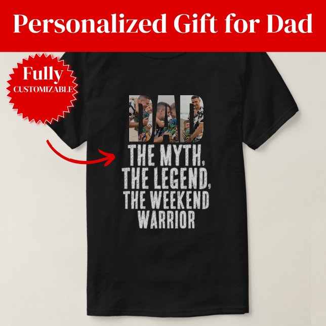 Dad Myth Legend Weekend Warrior T-Shirt (Dad Myth Legend Weekend Warrior T-Shirt)