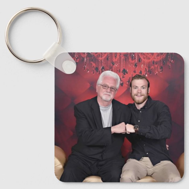 Dad n Nate Key Ring (Front)