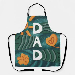 Dad - National Dad Appreciation Day Green Apron
