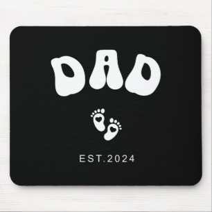Dad New Mum Gifts For Women Men Pregnancy Announce Mouse Pad