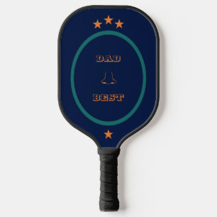 Dad Nose Best Pun Pickleball Paddle