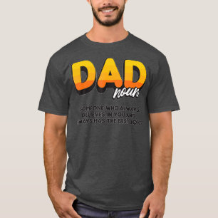 Dad Noun Dictionary Funny Fathers Day Gift T-Shirt