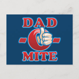 Dad-O-Mite Postcard