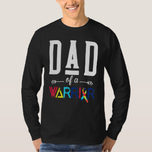 Dad Of A Warrior Autism Awareness Women S Auntie T-Shirt