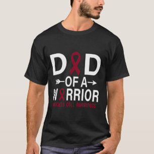 Dad Of A Warrior Sickle Cell Awareness Month Burgu T-Shirt