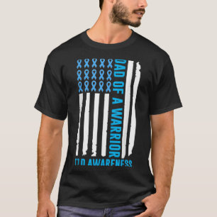 Dad Of A Warrior T1d Awareness Diabetes Awareness  T-Shirt