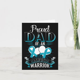 Dad Of An Alopecia Warrior Gift Card