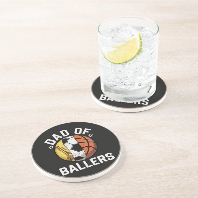 Dad Of Ballers Coaster (Side)