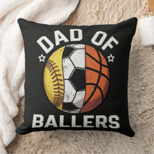 Dad Of Ballers Cushion