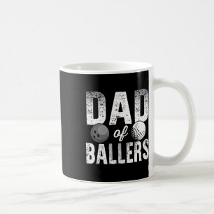 Dad Of Llers Golf Bowling Dad Bod Coffee Mug