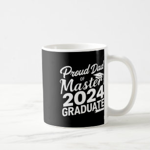 Dad Of Master 2024 Graduate Coffee Mug
