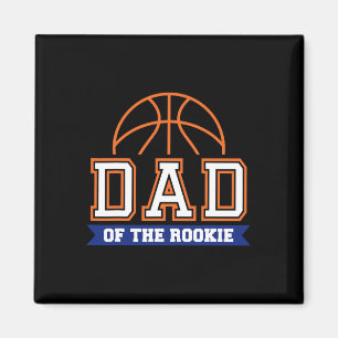 Dad Of Rookie 1st Birthday Sketll Theme Matching P Magnet