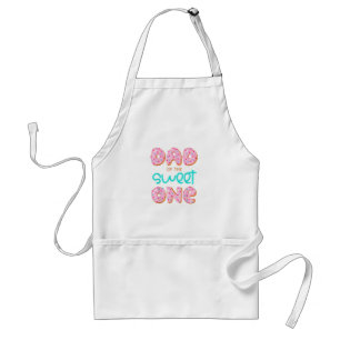 Dad of Sweet One First Birthday Matching Family Do Standard Apron