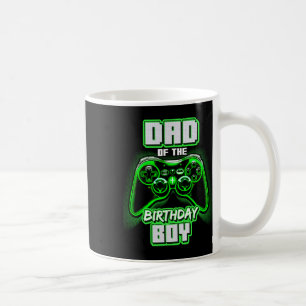Dad Of The Birthday Boy Matching Video Game Birthd Coffee Mug