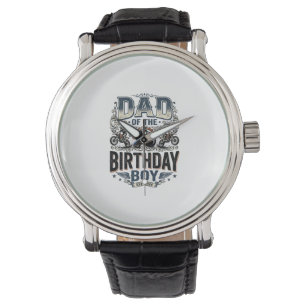 Dad of the Birthday Boy Motocross Vintage Shirt_1 Watch