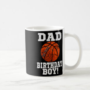 Dad Of The Birthday Boy Sketll Lover Vintage Retro Coffee Mug
