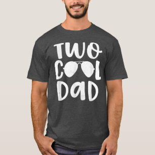 Dad Of The Birthday Boy Two Cool 2nd Bday Father P T-Shirt
