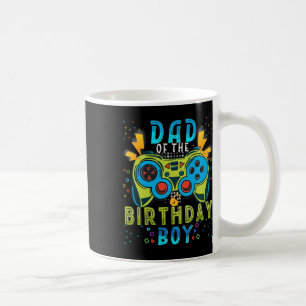 Dad Of The Birthday Boy Video Game Matching Birthd Coffee Mug