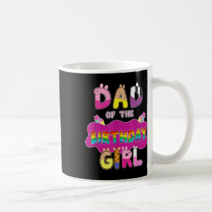 Dad Of The Birthday Girl Family Pig Party Decorati Coffee Mug