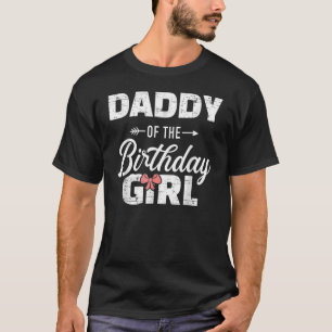 Dad Of The Birthday Girl  Spa Theme Matching Famil T-Shirt