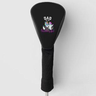 Dad of the Birthday Girl Unicorn Birthday Family F Golf Head Cover