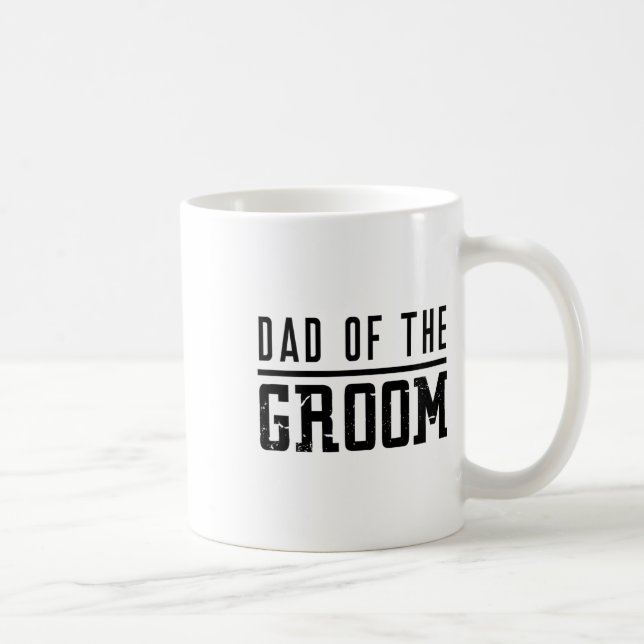 Dad Of The Groom  Coffee Mug (Right)