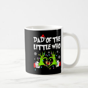 Dad Of The Little Who Funny Christmas Pregnancy An Coffee Mug
