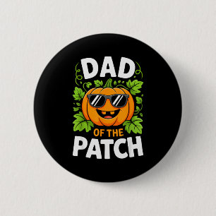 Dad Of The Patch Shirt Halloween Men Daddy Pumpkin 6 Cm Round Badge