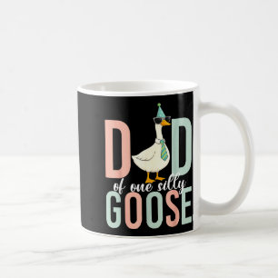 Dad Of The Silly Goose First Birthday Party Family Coffee Mug