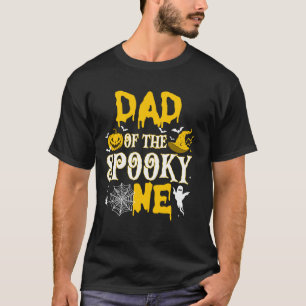 Dad Of The Spooky One Dad Halloween 1st Birthday B T-Shirt