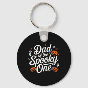 Dad Of The Spooky One Funny First Halloween Key Ring