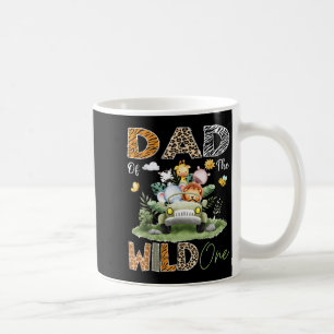 Dad Of The Wild One Safari Truck 1st Birthday Boy  Coffee Mug