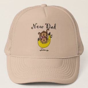 Dad of Twins Boy and Girl Tshirts and Gifts Trucker Hat