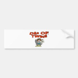 Dad of TWINS Bumper Sticker