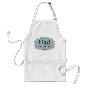 Dad of Twins Standard Apron