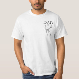 DAD OF TWO, Dad of twins, Dad of three T-Shirt
