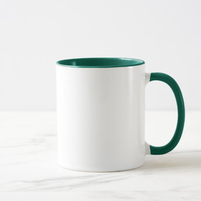 Dad of Two mug: Dad to Second Power - Dad Squared Mug (Right)