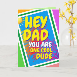 DAD - One Cool Dude Card