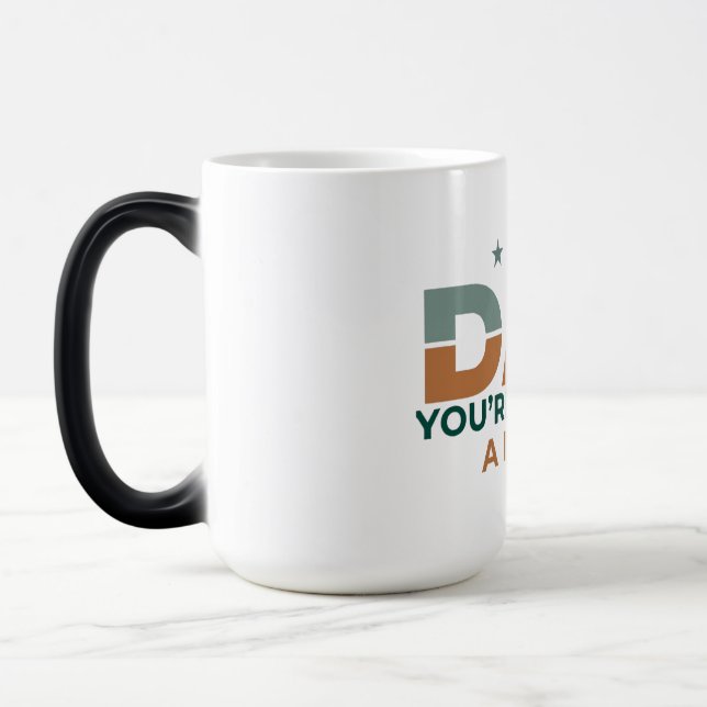 "Dad: One in a Million" Magic Mug (Left)