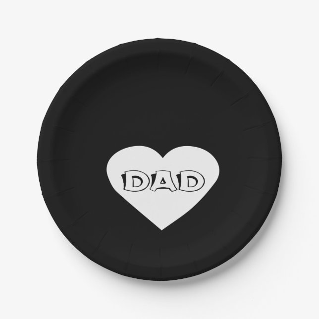 dad paper plate (Front)
