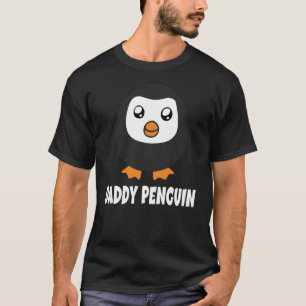 Dad Penguin Paternity Family Father Penguin Daddy T-Shirt