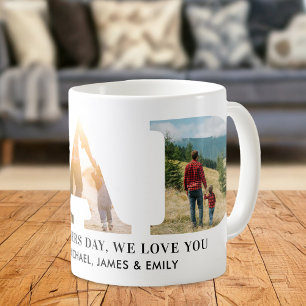Dad Personalised Fathers Day Photo Coffee Mug