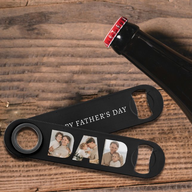 Dad Photo Collage Father's Day (Dad Photo Collage Father's Day Bar Key
)