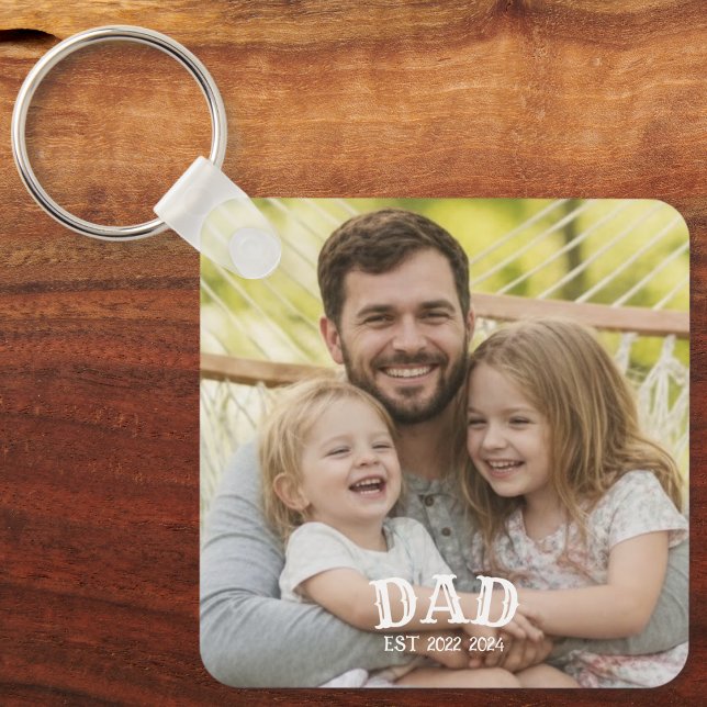 Dad Photo Established Key Ring (Creator Uploaded)