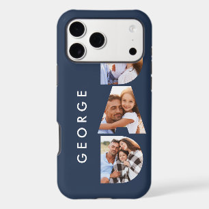 Dad photo modern typography child gift