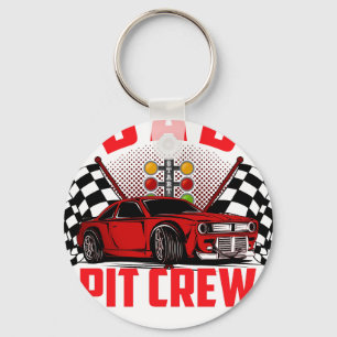 dad pit crew key ring
