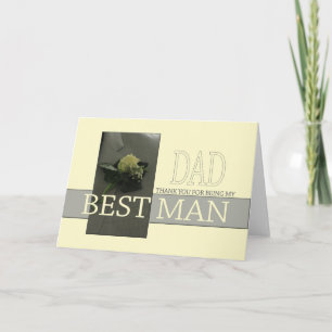 Dad  Please be best man - invitation