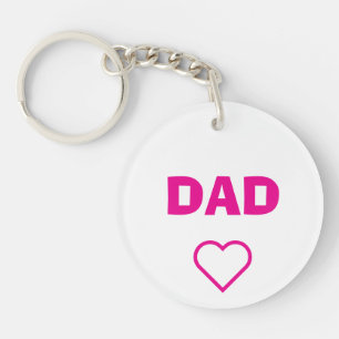 Dad Porte-clés en acrylique Key Ring